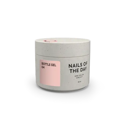 NAILSOFTHEDAY Bottle Gel 4 – Extra Strong Gel, 30 ml 