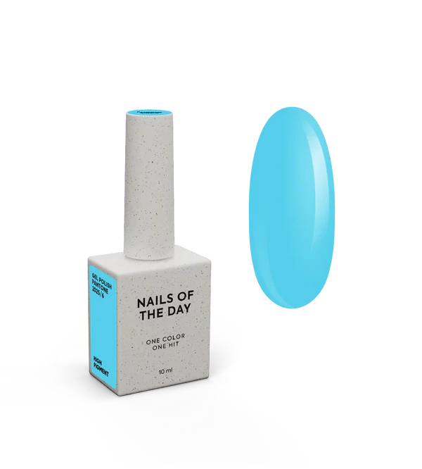 NAILSOFTHEDAY Let’s Special Pantone2025/6 — vibrant blue gel polish that provides full coverage in one coat, 10 ml.