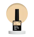 Nails of the day Cover base NEW Formula 10 — peach camouflage base coat for nails, 10 ml