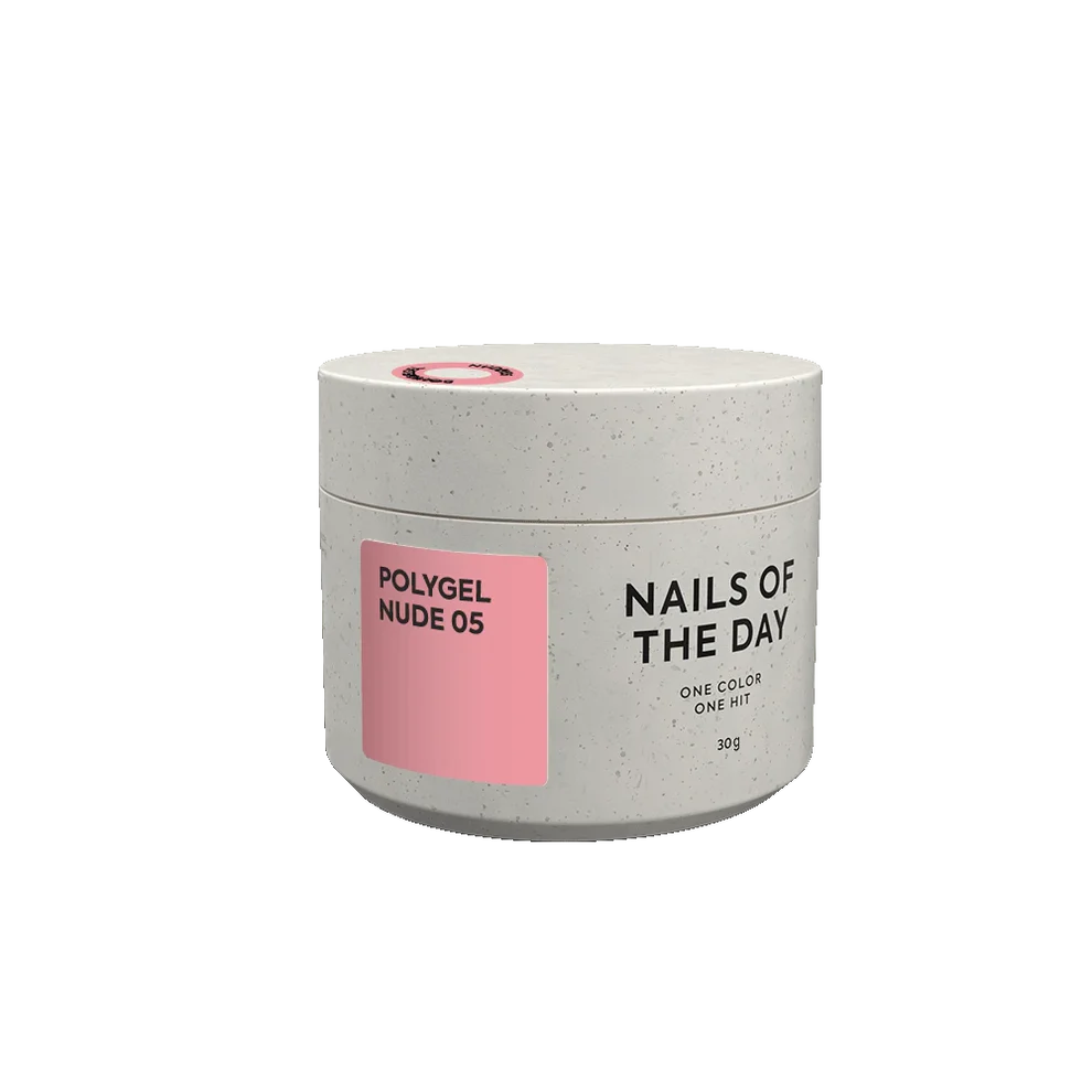 NAILSOFTHEDAY Polygel nude 05 — Polygel pink nude, 30 g