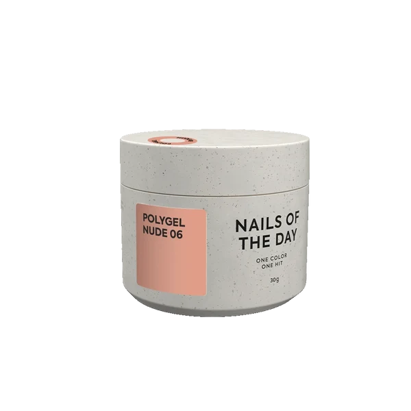 NAILSOFTHEDAY Polygel nude 06 — Polygel warm nude, 30 g