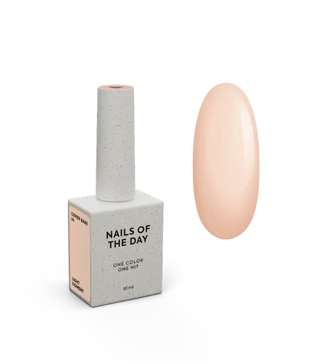 NAILSOFTHEDAY Cover Base Light Pigment 44 — melocotón, 10 ml