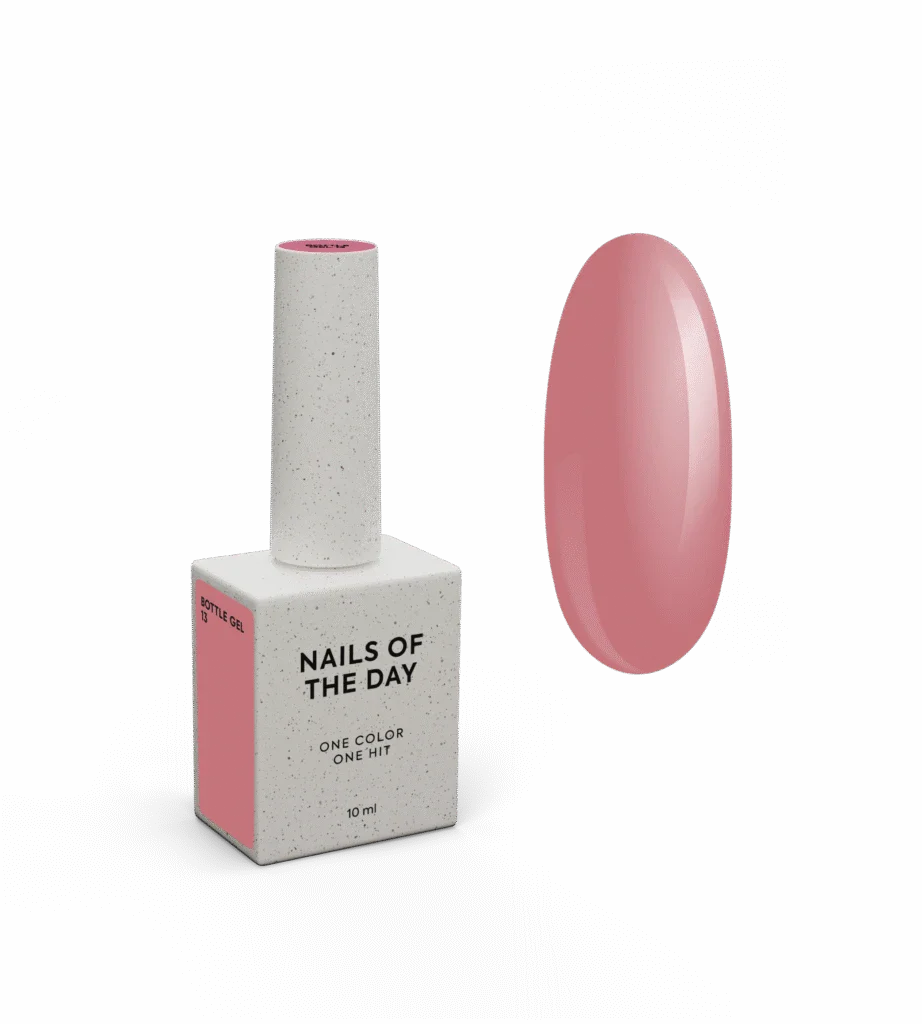 NAILSOFTHEDAY Bottle gel 13 — ultra-strong gel for nails, 10 ml