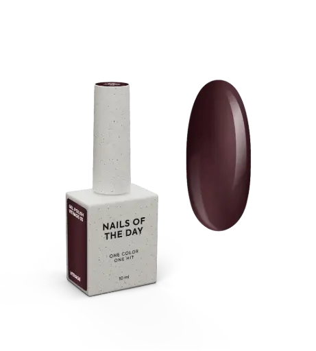 NAILSOFTHEDAY Gel Polish Vitrage 03 — vitral, vino, 10 ml