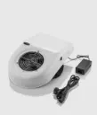 Air Max V8 Pro Pedicure Dust Collector 65W (No Stand) | 7-Speed, with Bag – White