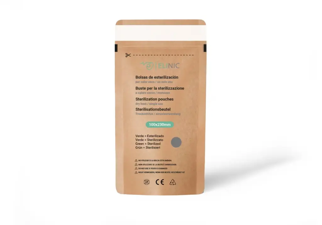 Bolsas para esterilización por calor seco (100 uds.)