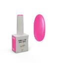 NAILSOFTHEDAY Summer 2026 Gel Polish Heart 196 — neon pink gel polish with one-coat coverage, 10 ml