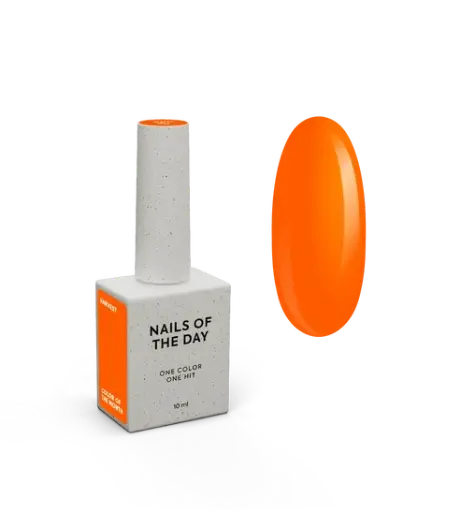 [4826547920009] NAILSOFTHEDAY Color del Mes Septiembre 2026 Harvest – Naranja, Cobertura Total en una Capa, 10 ml