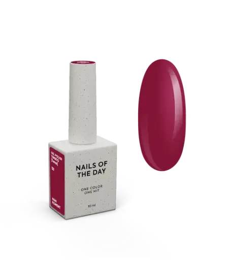 [4827851600007] NAILSOFTHEDAY Gel Polish Tomato [Tomat] 130 – Tomato Red Gel Polish with One-Coat Coverage, 10 ml