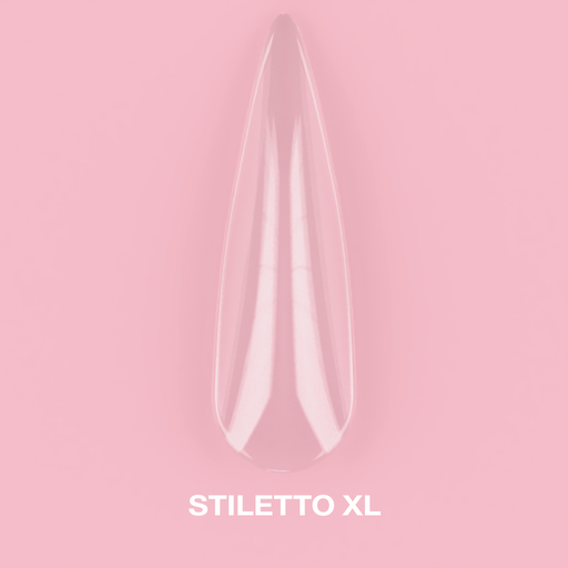 [325-1534] Lunamoon Gel Tips Stiletto XL 500 pcs