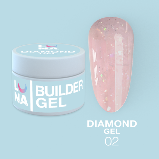 [323-2355-0461] Lunamoon Diamond Gel nr2 15ml