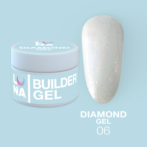 [323-2359-0454] Lunamoon Diamond Gel nr6 15ml