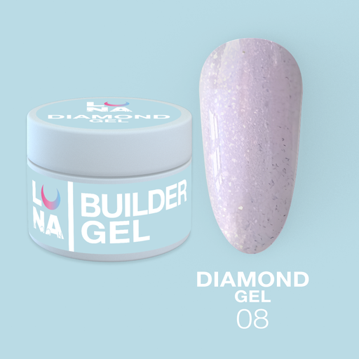 [323-2361-0457] Lunamoon Diamond Gel nr8 15ml
