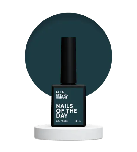 [4821302896902] Nails Of The Day Let's special Urbane — gray-green gel nail polish covering one layer, 10 ml 