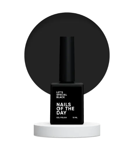 [4828131389001] Nails Of The Day  — a special black gel polish overlapping in one layer, 10 ml