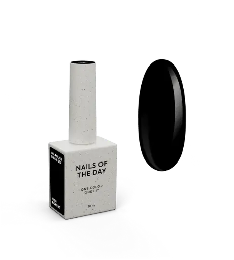 [4828131389001] Nails Of The Day  — a special black gel polish overlapping in one layer, 10 ml