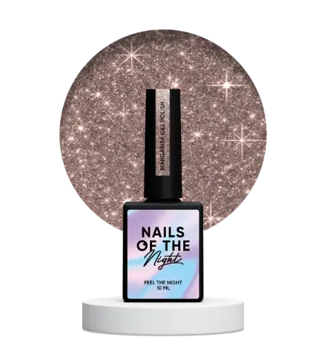 [4825639000001] Nails Of The Night Margarita gel polish — pink nude reflective gel nail polish, 10 ml