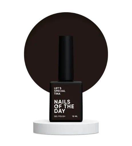 [4822840100001] Nails Of The Day Let's special Tina — warm ripe cherry gel nail polish covering one layer, 10 ml