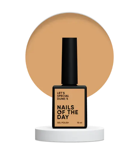 [4822843050006] Nails Of The Day Let's special Dune/5 — morning sand of the desert gel nail polish covering one layer, 10 ml
