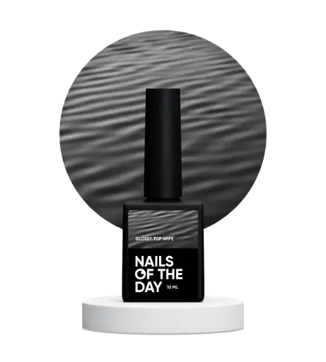 [4828864590002] Nails Of The Day Glossy top wipe - glossy top with a sticky layer, without UV filters, 10 ml