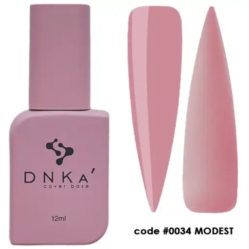 [4823122100818] DNKa' Cover Base #0034 Modest - 12 ml
