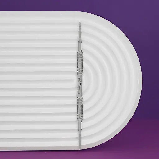 [PE-60/3] Staleks Pedicure toenail file EXPERT 60 TYPE 3 (straight nail file and file with a bent end)