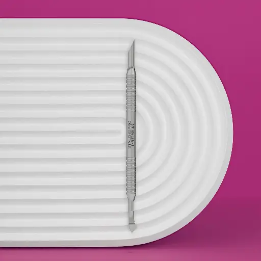 [PE-90/4.2] Staleks Manicure pusher EXPERT 90 TYPE 4.2 (beveled pusher and bent blade)