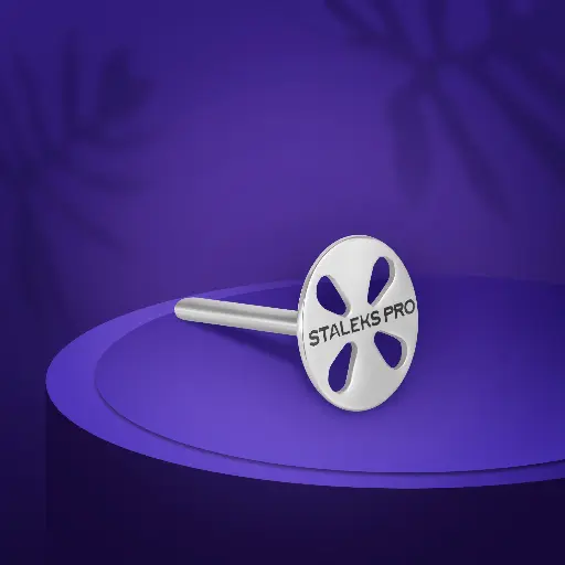 [PDset-20] Staleks EXPERT Педикюрний диск PODODISC M + набір одноразових файлів 180 грит — 5 шт. (20 мм)