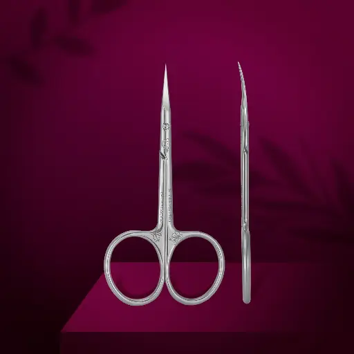 [SX-22/2m] Staleks Professional cuticle scissors EXCLUSIVE 22 TYPE 2 (magnolia)