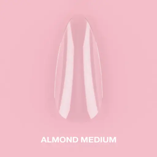 [325-1384] Lunamoon Gel Tips Almond Medium