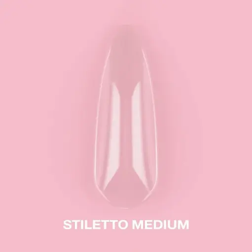[325-1202] Lunamoon Gel Tips Stiletto Medium