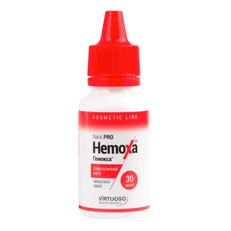 [VIR000030] Líquido hemostático antiséptico HEMOXA Virtuoso, 30ml
