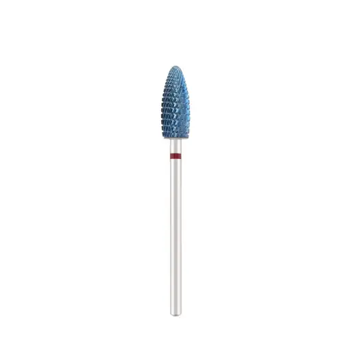 [DBC-292R.040B] Tungsten carbide bit "corn" red (blue coating), L-13,0mm.,4,0mm