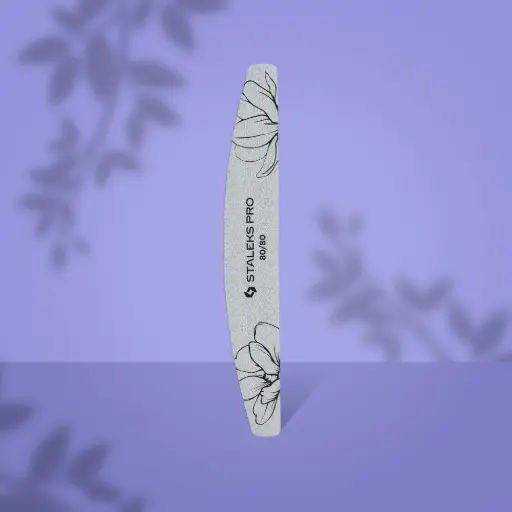 [NFE-40-150/180-25] Crescent mineral nail file EXPERT 40 150/180 Grit (25 pcs)  Staleks