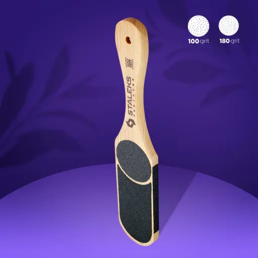 [ABC 10/3] Lima de madera para pies BEAUTY & CARE 10 TIPO 3 (60/80/100/120) 