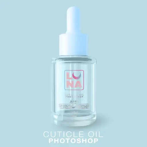 [325-2773] Lunamoon Photoshop Oil Dry Cuticle Oil with Melon 30ml
