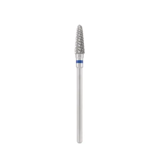 [LDBT-194B.040] DIVINITY Tungsten carbide bit "cone" left-handed, blue, L-12,0 mm, Ø4,0 mm