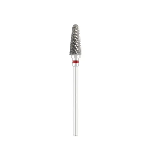 [DBT-201R.060] DIVINITY Tungsten carbide bit "rounded cone" red, L - 13,0 mm., O6,0 mm.