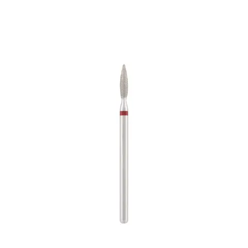 [DBS-243R.023] DIVINITY Diamond bit "flame" safe red, L- 10,0 mm, Ø2,3 mm 
