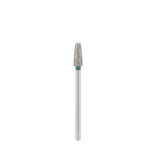 [DBS-173G.040] DIVINITY Diamond bit "rounded cone" green, L-10,0 mm, Ø4,0 mm 