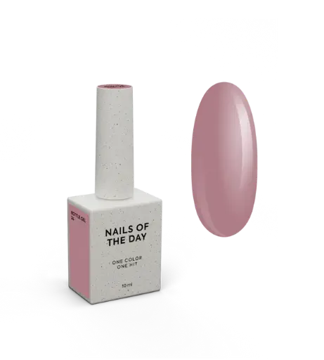 [4828741692003] NAILSOFTHEDAY Bottle Gel 24 – nude ultra-strong gel for nail reinforcement, 10 ml 