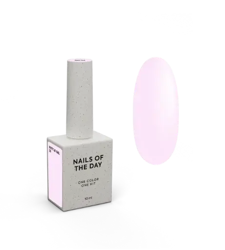 [4823323000009] NAILSOFTHEDAY Bottle Gel 33 – delicate pink ultra-strong gel for nail reinforcement, 10 ml 