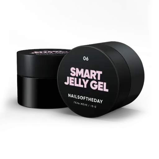 [4828632100709] NAILSOFTHEDAY Smart Jelly gel 06 — purple-pink building gel jelly for nails, 15 g 