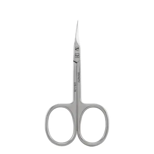 [DB-1-19] Tijeras profesionales para cutículas, pulido espejo, longitud 91 mm, hojas de 19 mm