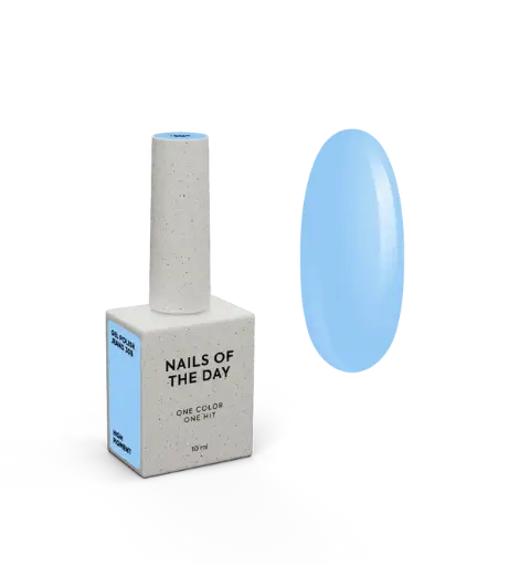 [4827784300005] NAILSOFTHEDAY Gel Polish Jeans — a denim-blue gel polish with full coverage in just one layer. 10 ml.