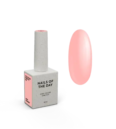 [4826699082006] NAILSOFTHEDAY Let's special Apricot — apricot gel polish for nails covering in one layer, 10 ml