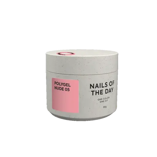 [4820383000000] NAILSOFTHEDAY Polygel nude 05 — Polygel pink nude, 30 g
