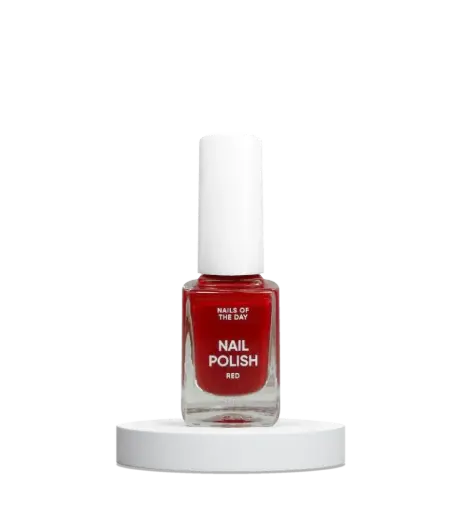 [4827756900004] Nailsoftheday Nail Polish Red — esmalte de uñas rojo, 11 ml.