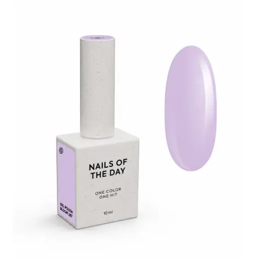 [4823697410008] NAILSOFTHEDAY Gel Polish Bloom Drop 287 Soft Lilac,10 ml